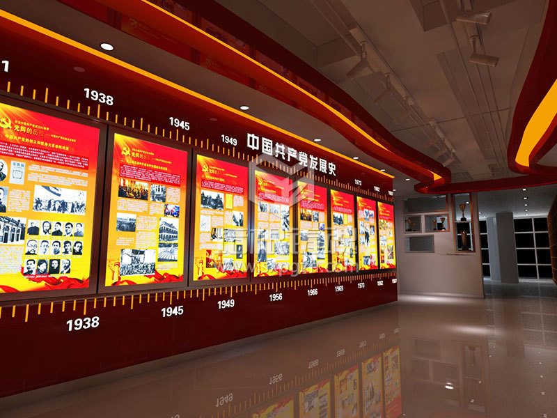 為什么要設(shè)計紅色文化展館展廳？
