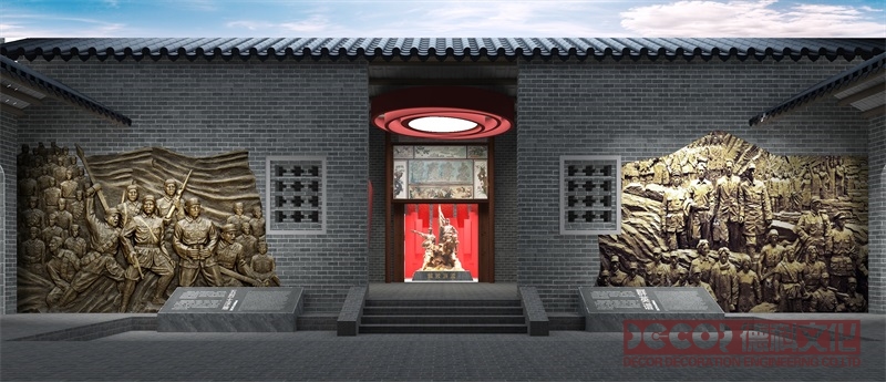 在紅色展館設(shè)計(jì)中如何突出黨的先進(jìn)性對(duì)社會(huì)穩(wěn)定和和諧發(fā)展的重要作用？